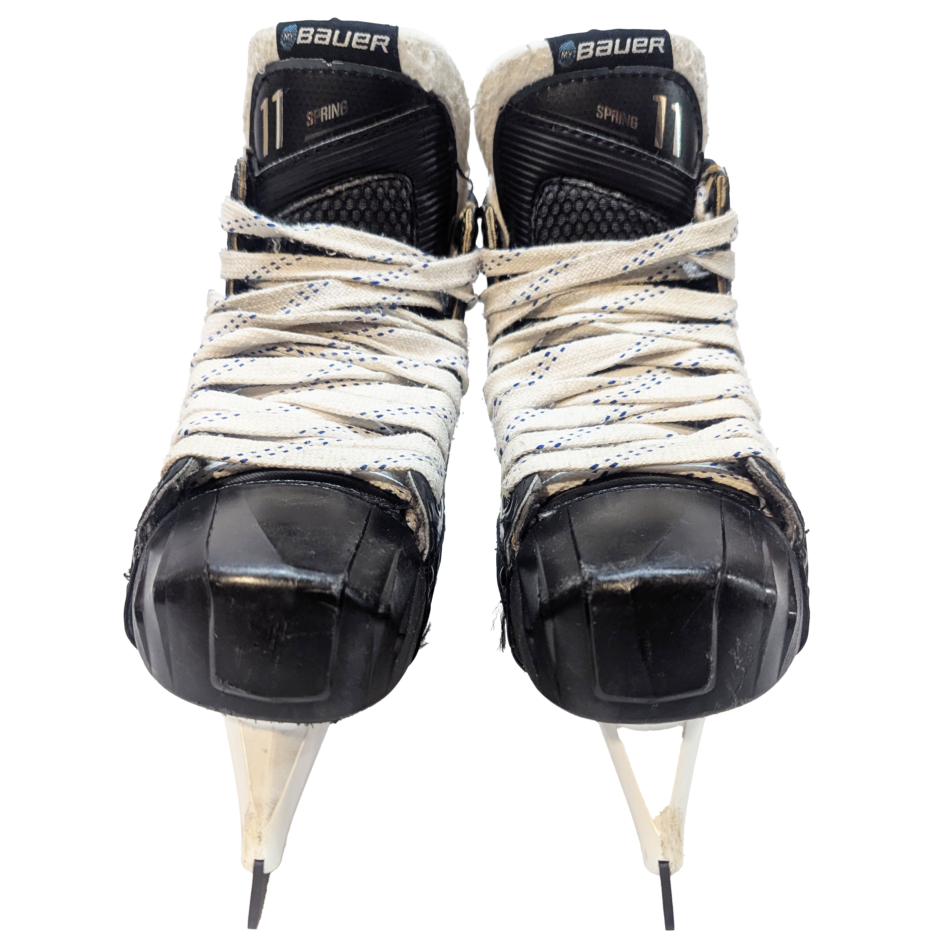 Bauer Vapor 2X Pro - Patins de gardien de but de hockey Pro Stock d'occasion - Taille 5,5